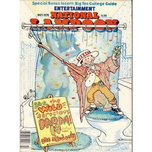 National Lampoon Magazine October 1978 Wild ferocious mom
